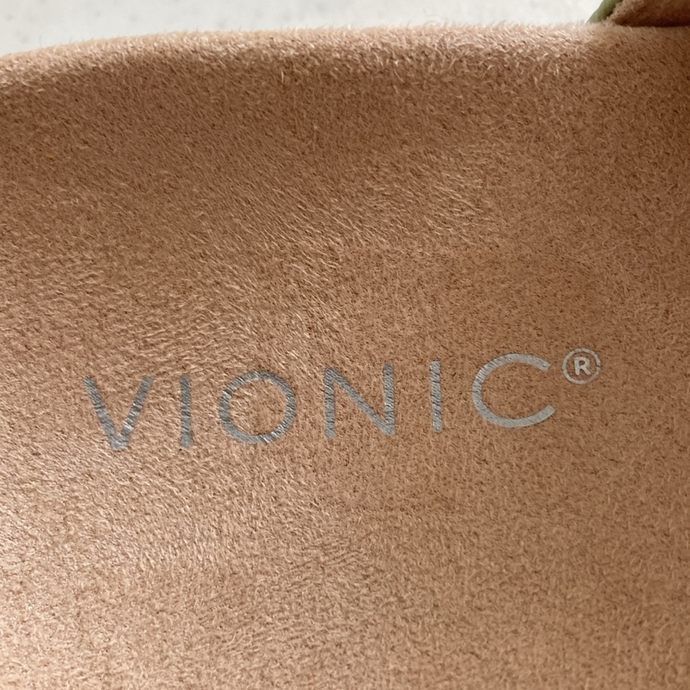 Vionic Mint Quilted Double Strap Sandals - image 3